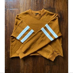 Forever 21 Fleece Lined Crop Sweater